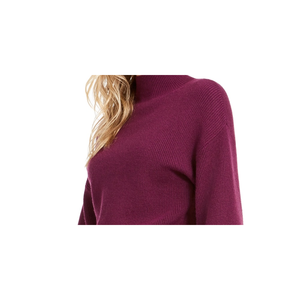 Lucy Paris Cardigan Corto da Donna con Collo Alto Viola Taglia M Traspirante Stile Y2K Premium con Applicazioni a Fiocco per l'Autunno - Product Image 2