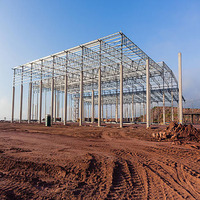 Nueva Nave Agrícola Personalizable con Certificación CE, Gallinero, Caballeriza, Ovejero, Estructura de Acero Prefabricada, Galvanizada en Caliente