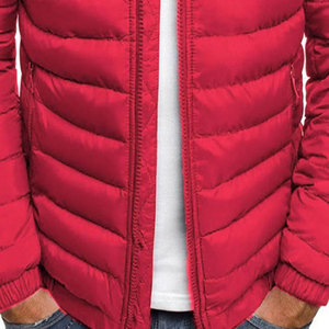 Chaqueta Acolchada Ligera para Hombre, Nueva Colección, Transpirable, Cálida, con Cierre y Bolsillos, al Mejor Precio y MOQ Bajo - Product Image 3