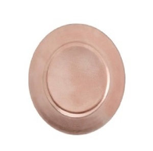 Assiette de service en acier inoxydable pour fêtes de mariage et de fiançailles Assiette de présentation plaquée rose Assiette de service pour fruits et aliments de finition - Product Image 3