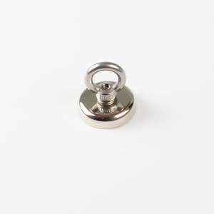 Gripper piatto in neodimio Ø32x7,8mm con occhiello - Product Image 1