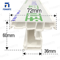 FONIRTE Portes et fenêtres en PVC/UPVC/plastique - Durables, écologiques, couleur personnalisable, garantie à vie, ISO9001