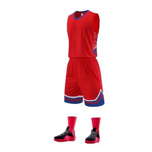 Conjunto de uniforme de baloncesto de secado rápido y transpirable para niños y niñas, camiseta de equipo de competición para campamento de entrenamiento, pantalones cortos, ropa deportiva - Product Image 4
