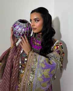 Ensemble de bijoux afghans faits à la main pour femmes, pour mariage et soirée, fournisseur direct d'usine, ensembles de bijoux pour femmes de style afghan - Product Image 2