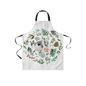 Delantal de cocina de algodón puro sin mangas de diseño personalizado recién llegado a granel al precio más bajo - Product Image 5