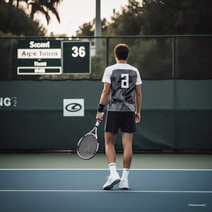 ชุดกีฬาเทนนิสปรับแต่งได้สำหรับผู้ชายชุดเสื้อโปโลแบดมินตันและกางเกงขาสั้นระบายอากาศชุดเครื่องแบบเทนนิสปรับแต่งได้ - Product Image 5