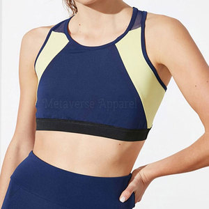 Premium Quality One Shoulder <b>Crop</b> Sports Bra for Women Breathable Front Logo Quick Dry Gym Yoga Wear - Product Image 2