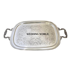 Bandeja de Chocolate de Acero de Diseño Ecológico de Primera Calidad, Hecha a Mano, Moderna, de Lujo, Personalizable, Plato de Metal para Bodas, Marca Mundial - Product Image 4