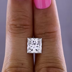 Diamant en vrac de taille princesse créé en laboratoire Aniva, de 0,5 à 5 carats, couleur E, VVS, certifié IGI, bijoux de haute qualité - Product Image 4