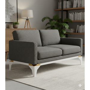 Pata de Mueble de Plástico Blanca en Forma de T de 14 cm, Resistente, para Sofá, Cama, Gabinete, Diseño Moderno para Sala de Estar, Modelo VENUS-14-WHT - Product Image 3