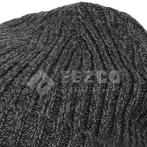 Bonnet d'hiver en jacquard avec logo personnalisé en gros, couverture chaude tricotée pour les couples avec un design unique - Product Image 5