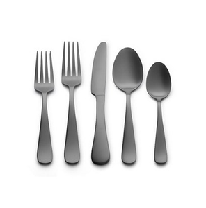 Cuchara de acero inoxidable de lujo con logotipo de color personalizado Cubiertos de acero con espejo Cuchara de boda para hotel con buena calidad - Product Image 3