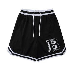 Logo personnalisé Short de sport pour hommes Short d'entraînement en maille pour la course Short en maille personnalisé en polyester avec poches - Product Image 5