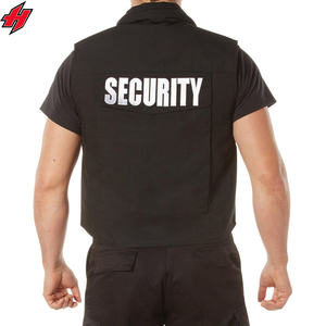 Chaleco DE SEGURIDAD negro Tira de chaqueta Fábrica de seguridad personal Alta visibilidad Chaleco de alta visibilidad Trabajo Ropa DE TRABAJO DE SEGURIDAD reflectante - Product Image 6