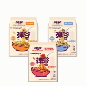 Fideos Instantáneos Samyang de Moda, Pasta Inspirada en Champiñones Cremosos Tangle, 105 g - Product Image 4