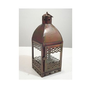 Farol Metálico para Velas, Decoración para Interiores y Exteriores, Bodas y Fiestas - Product Image 1