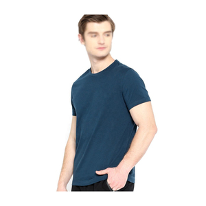 T-shirt en coton uni de qualité supérieure pour homme, tissu doux de haute qualité, logo personnalisé OEM - Product Image 5