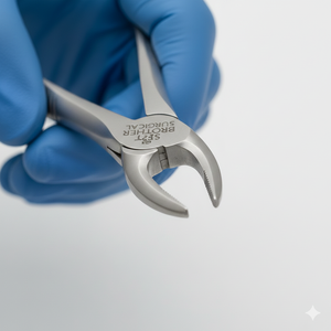Forceps d'extraction dentaire en acier inoxydable de qualité pour les racines supérieures et les incisives, outils professionnels de chirurgie buccale - Product Image 3
