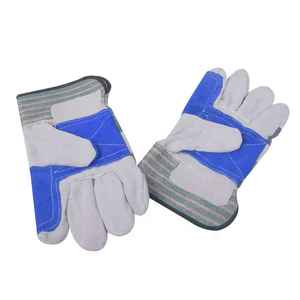 Guantes de cuero de vaca con agarre adicional, venta al por mayor, ajuste personalizado, guantes de trabajo de seguridad resistentes, distribución directa de fábrica - Product Image 3