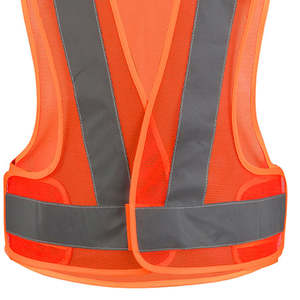 Chaleco DE SEGURIDAD reflectante de alta visibilidad para hombre con bolsillos de 5 dimensiones Ropa de trabajo de alta visibilidad de malla transpirable para construcción - Product Image 5