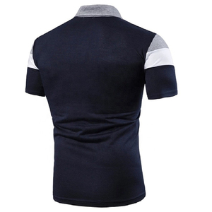 Personalizado bordado de los hombres de golf para Polo camiseta de lona a rayas de los fabricantes personalizados para Polos de diseño de patrón sólido - Product Image 6