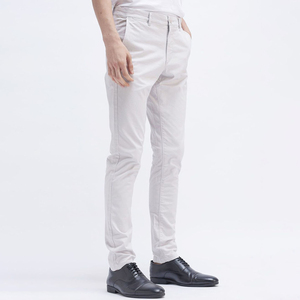 Nardon ropa personalizada OEM marca Casual clásico lienzo suave ligero Slim Fit recto hombres vestido pantalones de secado rápido - Product Image 4