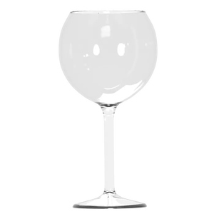 Bicchiere da vino in Tritan non stampato per feste in piscina, design europeo, trasparente, nessun minimo d'ordine, prodotto in Francia - Product Image 1