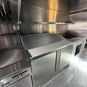 Remorque mobile standard de camion de restauration rapide de camion de nourriture mobile de cuisine d'acier inoxydable avec la pleine cuisine - Product Image 5