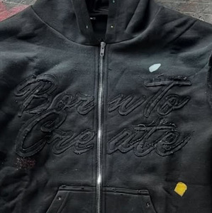 Sweat à capuche avec logo personnalisé OEM léger pour hommes, avec broderie de détresse, teint uni, motif uni, coton mélangé surdimensionné, taux de vente entier - Product Image 6