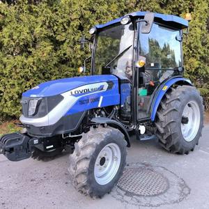 Tracteur agricole Lovol 70HP haute puissance prêt à être expédié avec système de transmission à quatre roues motrices, moteur diesel puissant - Product Image 5