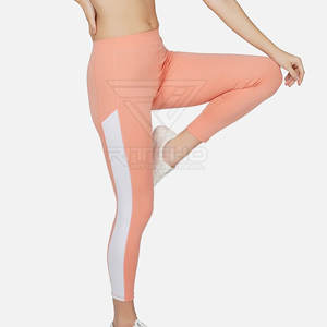Low MOQ OEM Service Solid Mid Waist <b>Legging</b> for Women High Quality Yoga <b>Leggings</b> Fitness Wear in <b>Cheap</b> Price - Product Image 4