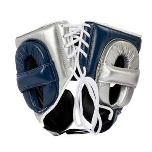 Fabricant sur mesure Garde-tête gagnant de haute qualité Protège-tête respirant et confortable en cuir de vachette véritable - Product Image 4