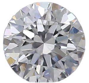 Lab ปลูกเพชรรอบสดใสตัด0.50กะรัตคุณภาพดี E สี VS1ชัดเจน Lab สร้างเพชรสำหรับเครื่องประดับมีค่าทำ - Product Image 1