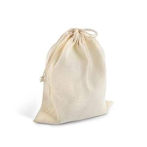 4x5 Inch Cotton <b>Drawstring</b> Pouch Bag | Eco-Friendly Small Cotton Packaging Bag - Product Image 1