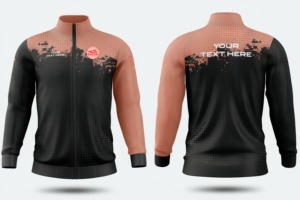 Acheter en gros coupe-vent personnalisable sport sublimation imprimé maillot de sport fermeture éclair polyester jersey respirant - Product Image 5