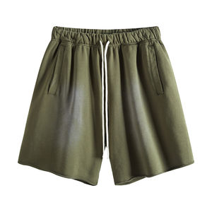 Conjuntos de Shorts de Compresión de Cintura Media de 240gsm y 290gsm, Conjunto de Verano Unisex Extra Grande para Hombre, Camiseta de Lona de Secado Rápido e Impermeable - Product Image 1