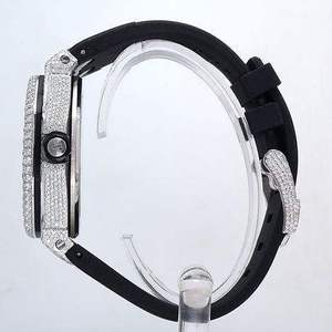 VVS Moissanite Montres Designer Montres De Luxe pour Hommes Full Diamond Automatique Montres Mécaniques En Acier Inoxydable - Product Image 3