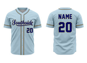 Nueva Camiseta de Béisbol Personalizada al por Mayor para Hombre con Sublimación a Color, Camisetas Lisas Baratas para Softbol y Béisbol - Product Image 2