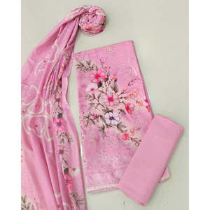 Conjunto de Verano para Mujer, Diseño de Diseñador, Color Rosa, Chifón, Estampado Floral 3D, Secado Rápido, Sin Costuras, Transpirable, Estilo Vintage - Product Image 2