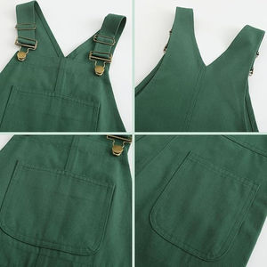 Combinaison en jean sans manches pour femme, style vintage, printemps-été, avec étiquette personnalisée de haute qualité - Product Image 4