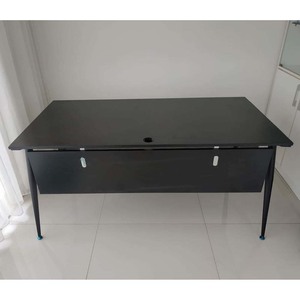 80x160cm Contemporary CONE System <b>Desk</b> with Assembled Iron Legs Minimalist Office Furniture for Bedroom or <b>Study</b>-HBCO007 - Product Image 6