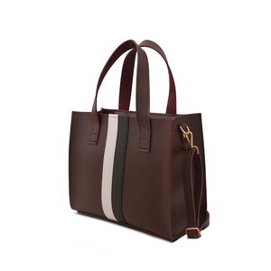 Sacs fourre-tout en cuir d'origine tissés à la main de couleur personnalisée pour femmes fermeture à glissière en cuir de qualité supérieure 100% - Product Image 1