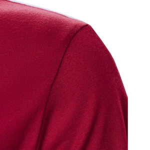 2025 hommes de haute qualité Logo personnalisé impression bloc de couleur pour polos tissu tricoté Street Wear OEM Service lavable en Machine - Product Image 6