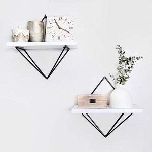 Wholesale Unique Design Wall Accent <b>Shelf</b> Wall Mounted Storage <b>Shelf</b> for Home Hotels Living Room Kitchen Decor Made in India - Product Image 3