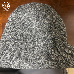 Gorro de punto de poliéster 100% de alta calidad para gorro informal Unisex, gorros cálidos suaves de invierno para Unisex - Product Image 1