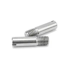 פלדת אל חלד SS304 SS316 SS316L SS410 SUS A2 ASME A4 ASTM A2-70 A4-80 INOX ברגי כתף מחורצים DIN927