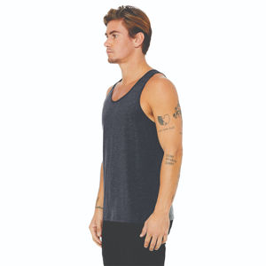 Débardeur léger de fitness en polyester évacuant l'humidité pour homme pour la gym et la course à pied, l'entraînement uick Dry, écologique, OEM - Product Image 2