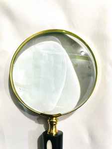 เลนส์แว่นขยายมือถือทองเหลืองสำหรับการทำงานที่แม่นยำและเป็นของขวัญสุดหรู - Product Image 3