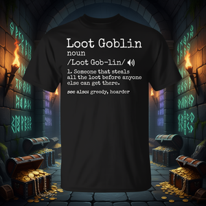 เสื้อยืดโปรโมชั่นโกบลิน RPG ลูท - Product Image 3