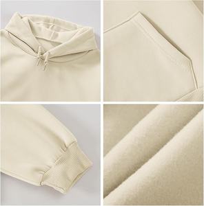 Sudadera con Capucha Doble de Alta Calidad para Mujer, Sudadera Holgada de Moda, Sudadera Extra Grande con Pedrería, Sudadera Desteñida Personalizada, Sudadera 100% Algodón, Sudadera Chic - Product Image 6